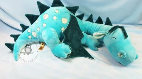 Drache Edward in voller Pracht