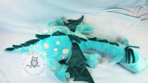 Drache Edward von oben